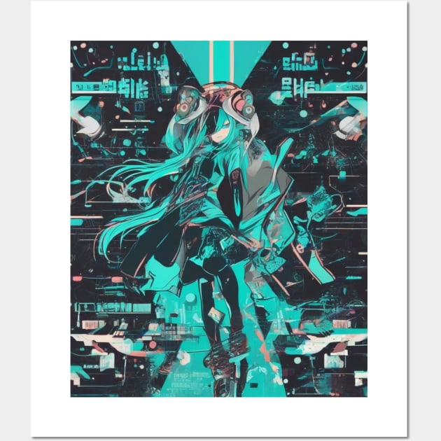 hatsune miku Wall Art by Prossori